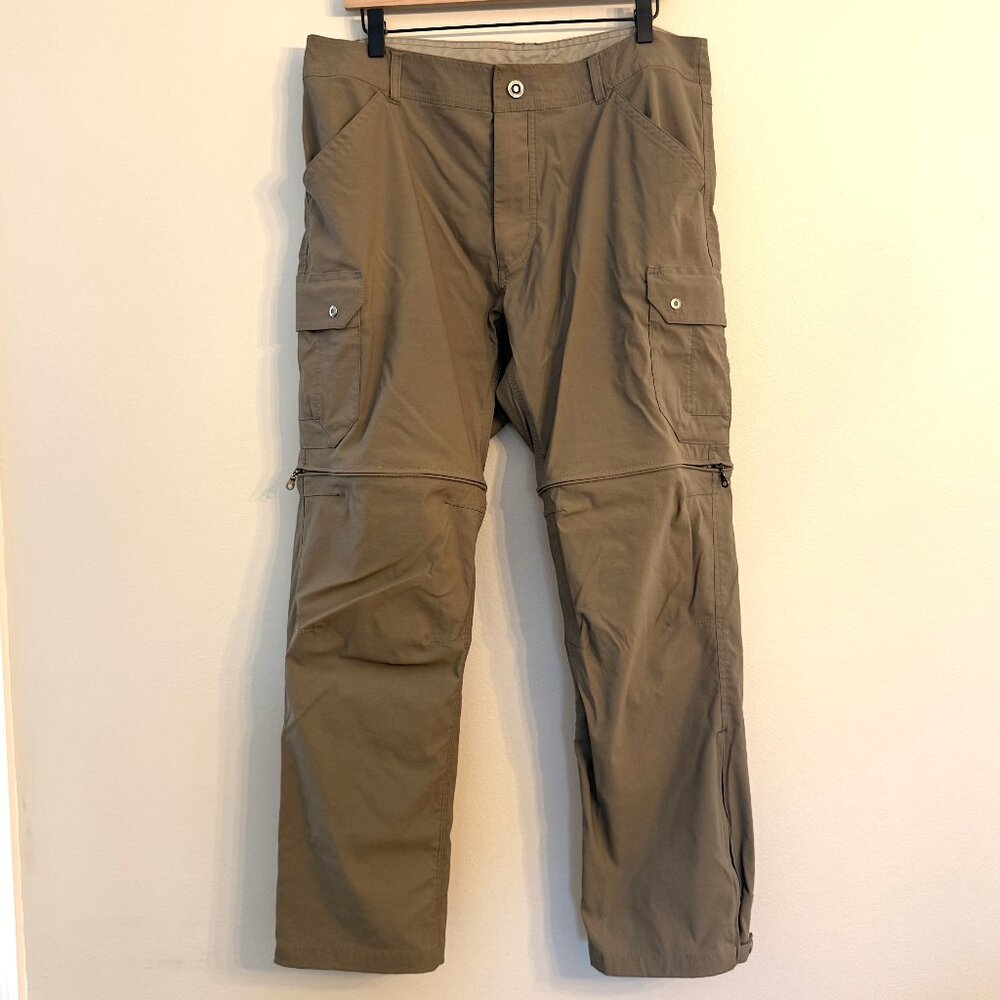 Kuhl Men's Khaki Convertible Cargo Pants